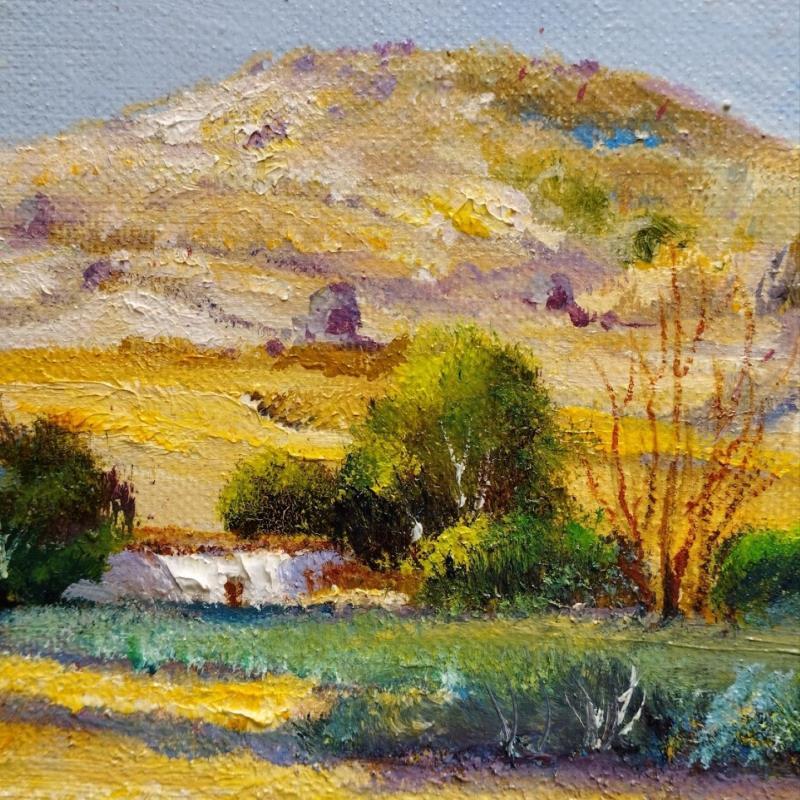 Gemälde Camino de Aranjuez von Cabello Ruiz Jose | Gemälde Figurativ Öl Landschaften