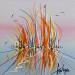 Gemälde L'horizon majestueux von Fonteyne David | Gemälde Figurativ Marine Acryl
