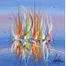 Painting Perspective en mer by Fonteyne David | Painting Figurative Marine Acrylic