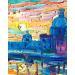 Painting Venice color pastel by Georgieva Vanya | Painting Figurative Landscapes Oil