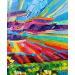 Gemälde Sunny fields von Georgieva Vanya | Gemälde Figurativ Landschaften Öl