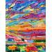 Gemälde Poppies field von Georgieva Vanya | Gemälde Figurativ Landschaften Öl
