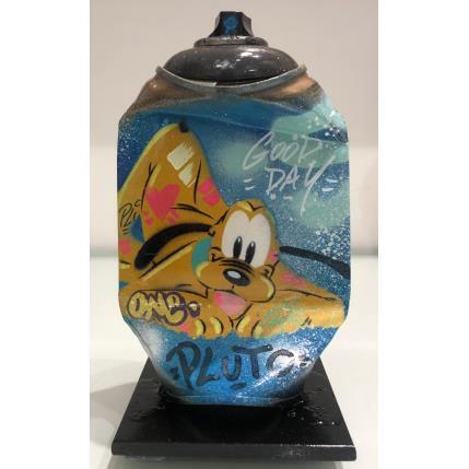 Sculpture Pluto by Kedarone | Sculpture Pop-art Acrylic, Graffiti Pop icons