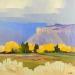 Gemälde Sierra von Clavel Pier-Marion | Gemälde Impressionismus Landschaften Holz Öl