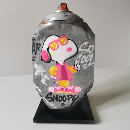 Skulptur Snoopy love colors von Kedarone | Skulptur Pop-Art Acryl, Graffiti Pop-Ikonen