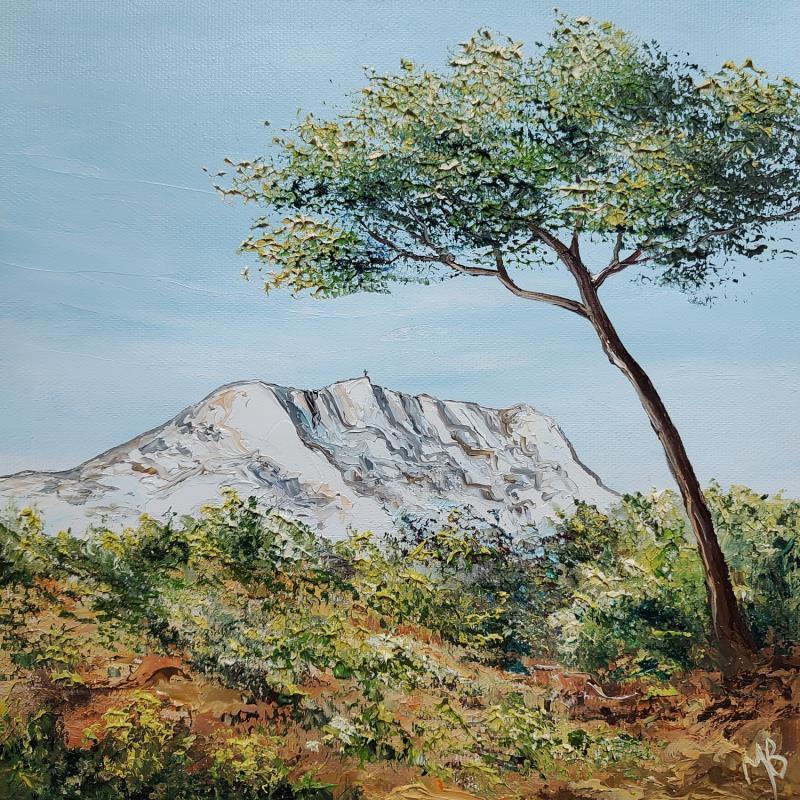 Gemälde En pleine garrigue von Blandin Magali | Gemälde Figurativ Landschaften Öl