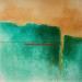 Painting Abstraction #1971 by Hévin Christian | Painting Abstract Minimalist Wood Oil Acrylic Pastel