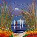 Gemälde Nice et ses herbes von Fonteyne David | Gemälde Figurativ Marine Acryl