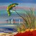 Painting Les coquelicots de la mer by Fonteyne David | Painting Figurative Marine Acrylic