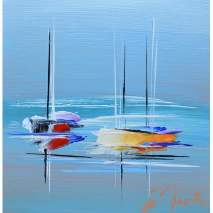 Painting Beau voyage by Munsch Eric | Painting Figurative Acrylic, Oil Marine, Pop icons