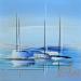 Gemälde Marine bleu von Munsch Eric | Gemälde Figurativ Marine Öl Acryl