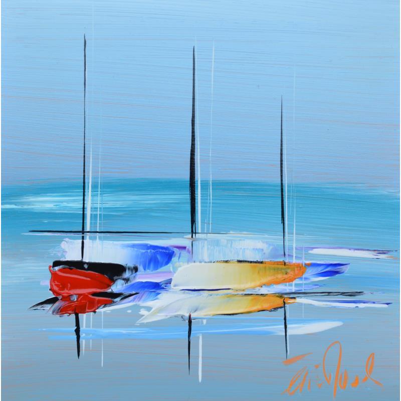 Gemälde Dream von Munsch Eric | Gemälde Figurativ Marine Öl Acryl