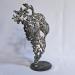 Sculpture Pavarti Enflammée par Buil Philippe | Sculpture Figuratif Scènes de vie Mode Métal Bronze