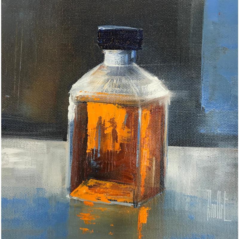 Painting Le parfum by Guillet Jerome | Painting Figurative Oil Pop icons, Still-life