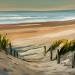 Gemälde F1 les dunes le soir 10009-21423-20240322-2 von Alice Roy | Gemälde Figurativ Landschaften Marine Öl