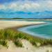 Painting Dunes by Alice Roy | Painting Figurative Marine Nature Acrylic