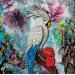 Gemälde Bismark von Geiry | Gemälde Materialismus Natur Tiere Acryl Pigmente Marmorpulver