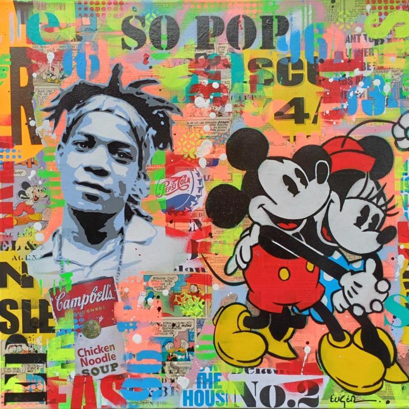 Painting So pop by Euger Philippe | Painting Pop-art Pop icons Acrylic Gluing