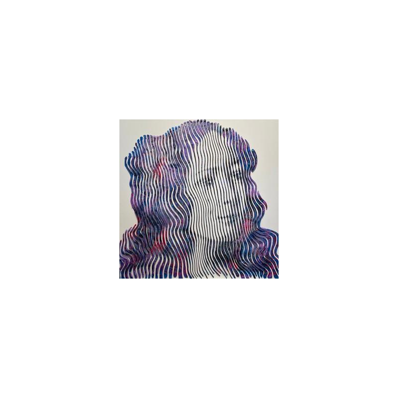 Painting La Madone de Botticelli by Schroeder Virginie | Painting Pop-art Pop icons Acrylic