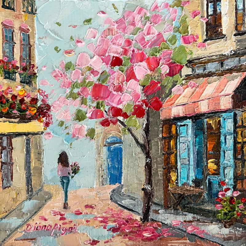 Painting Spring in Paris by Pigni Diana | Painting Figurative Oil