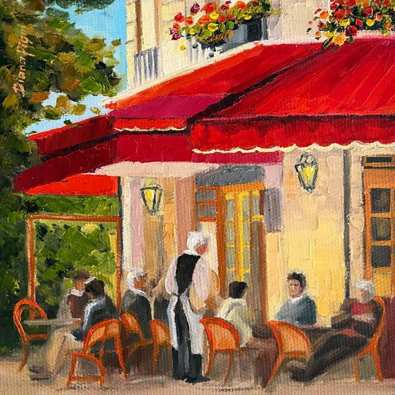 Painting La Brasserie by Pigni Diana | Painting Figurative Oil Pop icons
