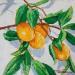 Painting LOS LIMONES by Escobar Francesca | Painting Figurative Still-life Wood Acrylic