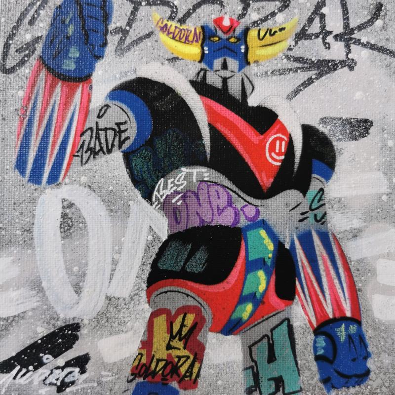 Peinture Goldorak par Kedarone | Tableau Pop-art Icones Pop Graffiti Acrylique