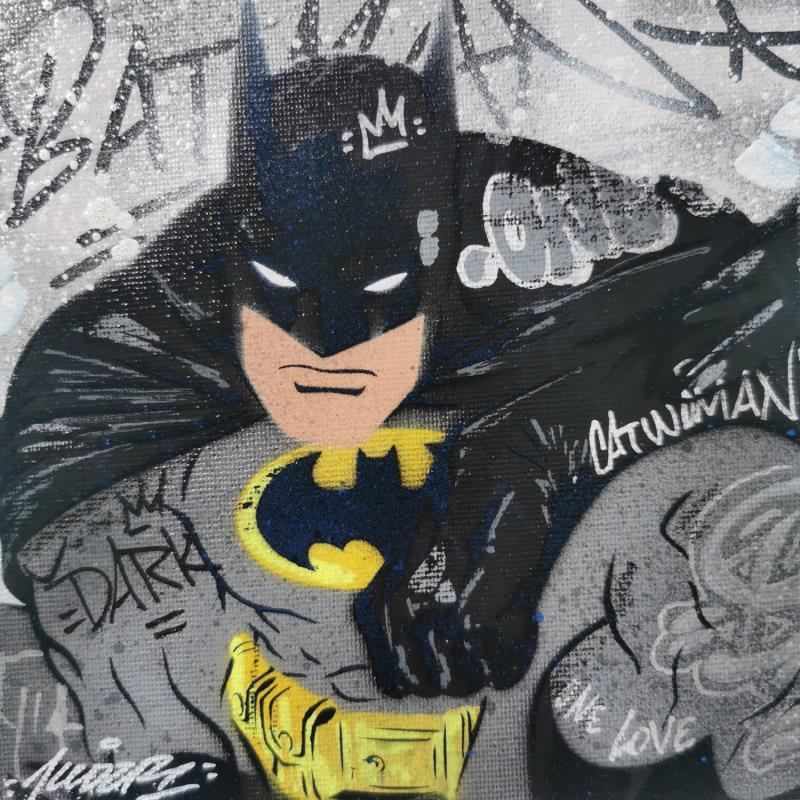 Painting Batman by Kedarone | Painting Pop-art Acrylic, Graffiti Pop icons