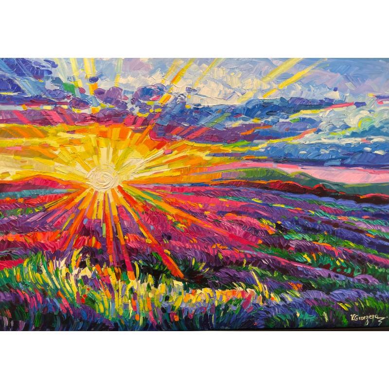 Gemälde Sunset song von Georgieva Vanya | Gemälde