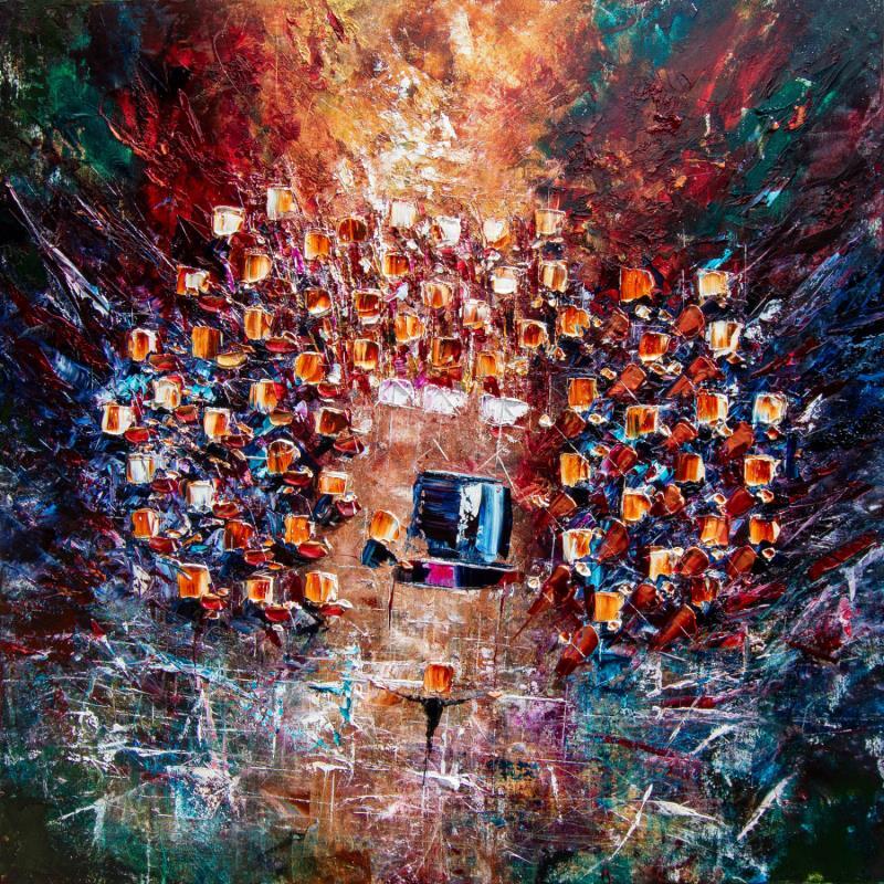 Painting Concert Leviathan classique by Reymond Pierre | Painting Figurative Oil Music