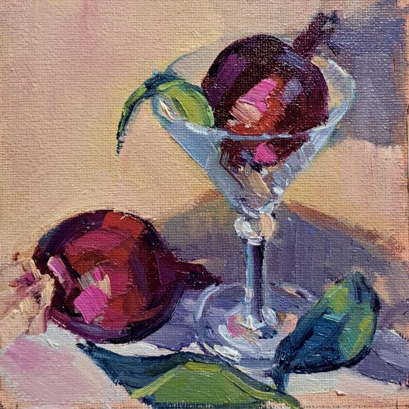 Peinture Oignons cocktails  par Aliamus Béatrice  | Tableau Impressionnisme Gouache Natures mortes