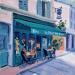 Painting Tout va bien à Rueil  by Aliamus Béatrice  | Painting Figurative Urban Life style Oil