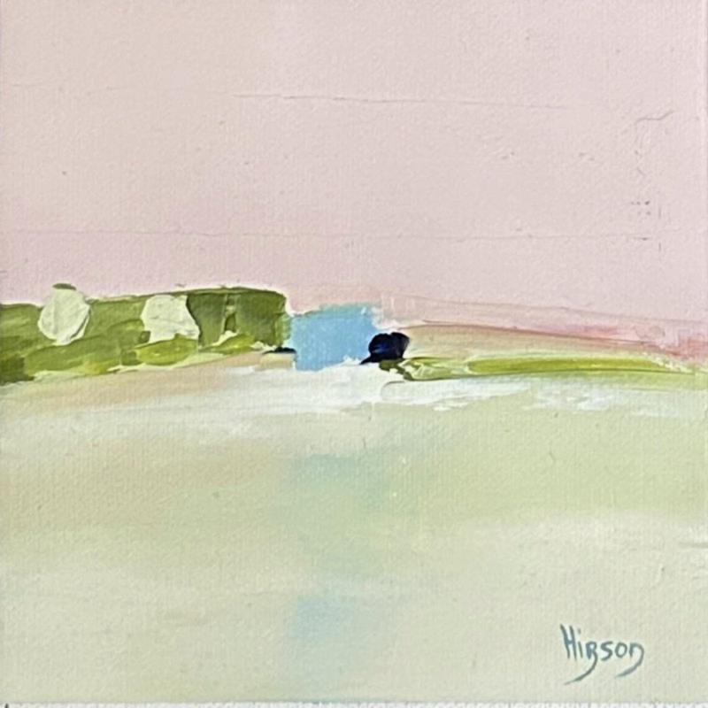 Painting Emotion 4 by Hirson Sandrine  | Painting Abstract Oil Landscapes, Minimalist, Nature