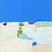 Painting Harmonie 4 by Hirson Sandrine  | Painting Abstract Landscapes Nature Minimalist Oil