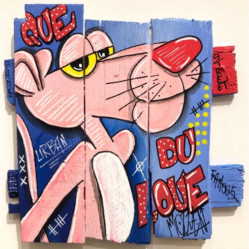 Painting Hello by Molla Nathalie  | Painting Pop-art Acrylic, Posca Pop icons