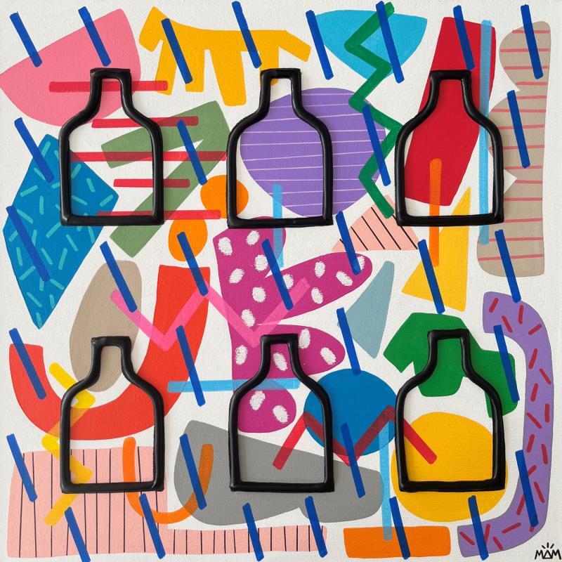 Painting VITAMINé by Mam | Painting Pop-art Acrylic Pop icons, Society, Still-life