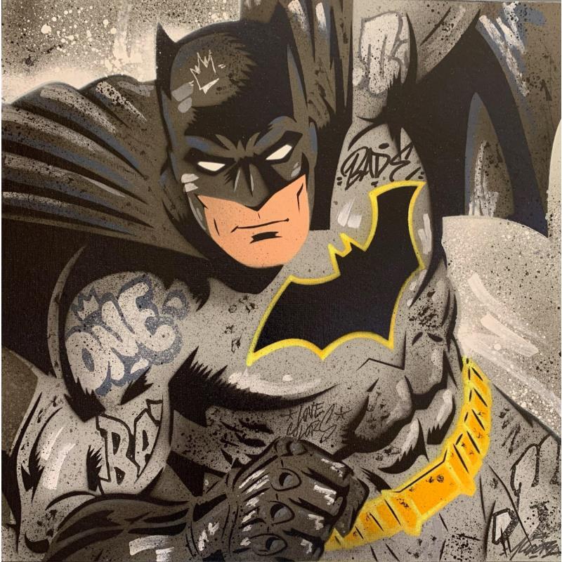 Painting Batman by Kedarone | Painting Pop-art Acrylic, Graffiti Pop icons