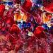 Peinture Concert baroque rouge par Reymond Pierre | Tableau Figuratif Musique Huile