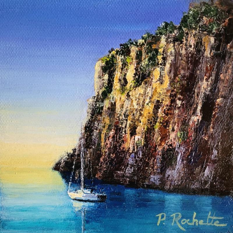 Painting Jetons l 'ancre by Rochette Patrice | Painting Figurative Oil Marine