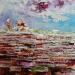 Gemälde PAris Butte Montmartre #2 von Reymond Pierre | Gemälde Figurativ Landschaften Urban Öl