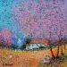 Gemälde Nostalgie de l'enfance von Dessapt Elika | Gemälde Impressionismus Acryl Sand