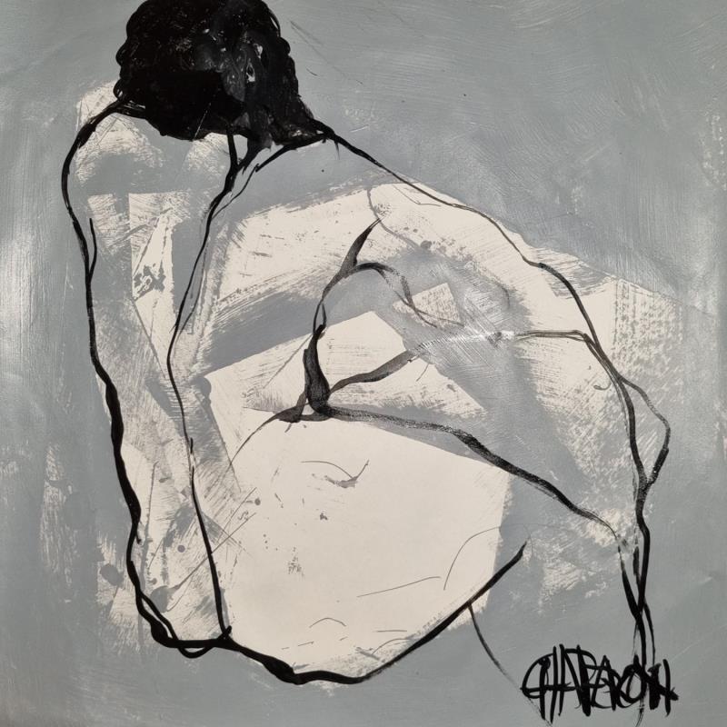 Painting Apaisé  by Chaperon Martine | Painting Figurative Nude Acrylic