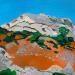 Peinture Montagne Sainte Victoire par Du Planty Anne | Tableau Figuratif Nature Acrylique