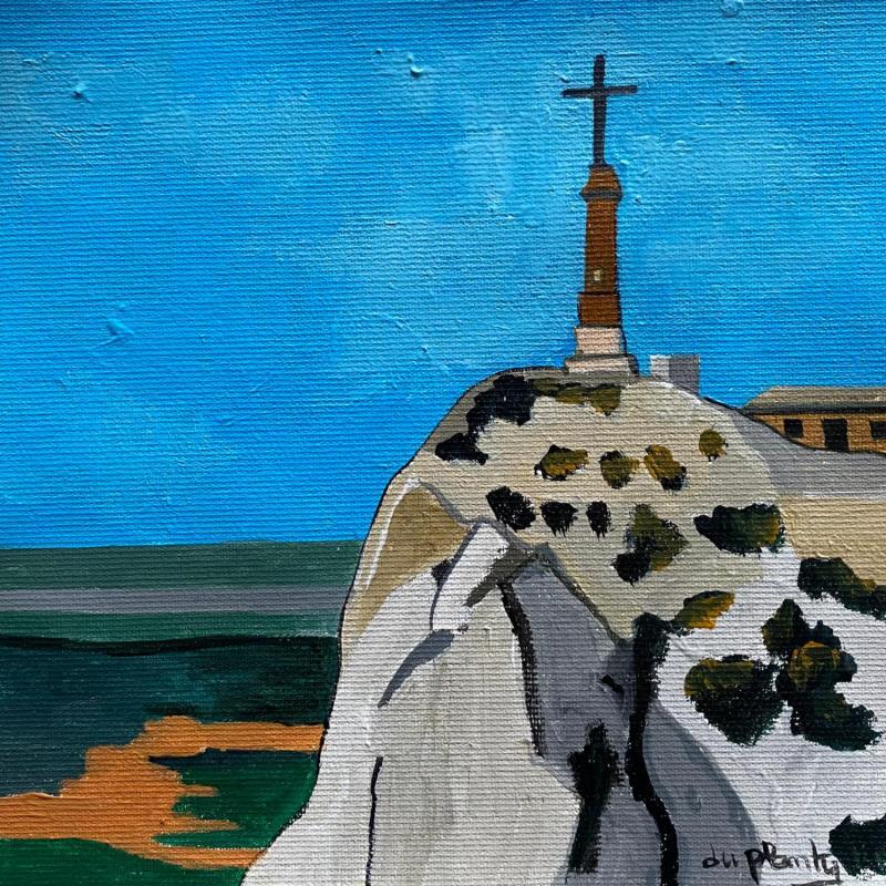 Gemälde Montagne, Sainte-Victoire deux  von Du Planty Anne | Gemälde Figurativ Acryl Landschaften, Pop-Ikonen
