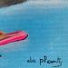 Peinture La douce vie par Du Planty Anne | Tableau Figuratif Marine Acrylique