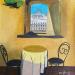 Painting Fenêtre avec Vue by Du Planty Anne | Painting Figurative Life style Architecture Acrylic