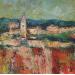 Gemälde Roussillon en Luberon von Vaudron | Gemälde Figurativ