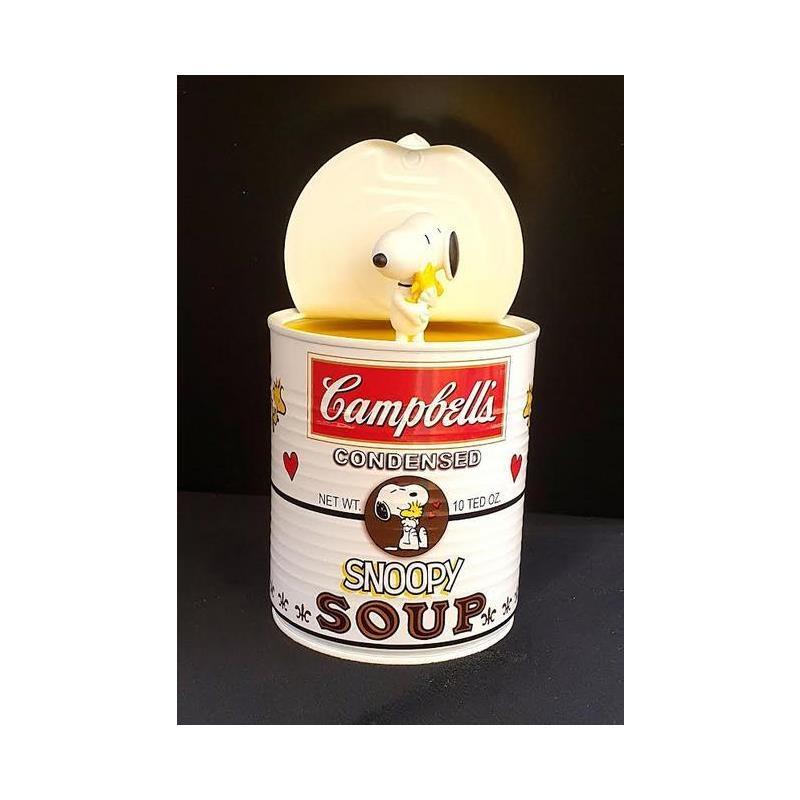 Sculpture SNOOPY SOUP by TED | Sculpture Pop-art Pop icons Recycled objects