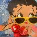 Painting Betty Summer by Kedarone | Painting Pop-art Pop icons Graffiti Acrylic