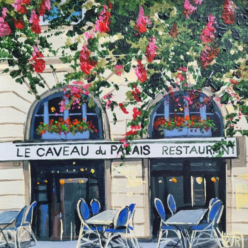 Painting Le Caveau du Palais by Rasa | Painting Figurative Urban Acrylic